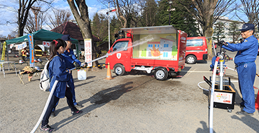 まちかど防災訓練者